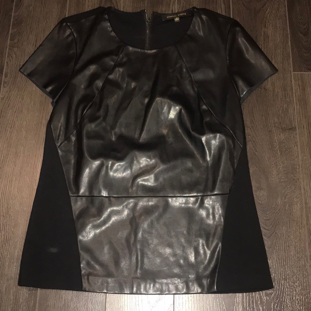 Leather!!! Hot!!! Cynthia Steffe tip.